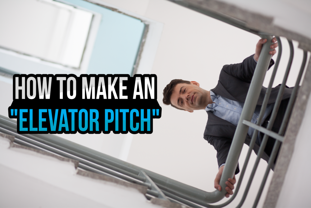 how to make an elevator pitch